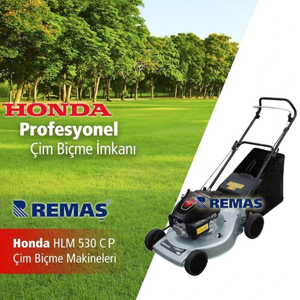 Honda HLM 530 CP İtmeli 53 cm Benzinli Çim Biçme Makinesi - 2
