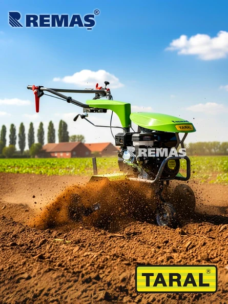 Taral 210 M Şanzımanlı 6.5 HP Çapalama 2 ileri 1 geri Benzinli Çapa Makinesi - Resim 2