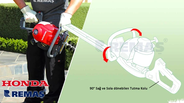 Honda HHH 25D75ET Benzinli Çit Kesme Budama Makinesi - 2