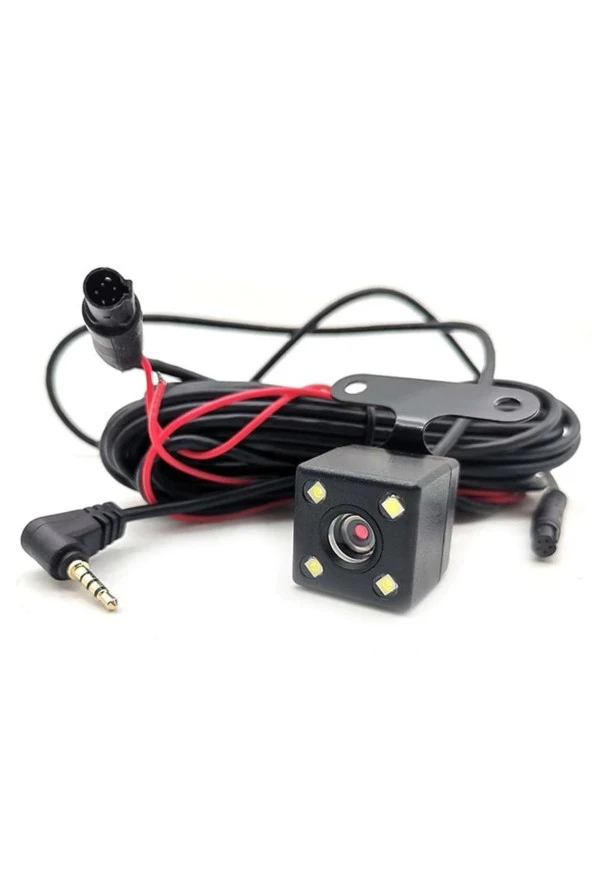Arka Görüş Kamerası 5m Arka Kamera Set. 5 Pin 2,5 Mm Araç Geri Park Kamera. - 2