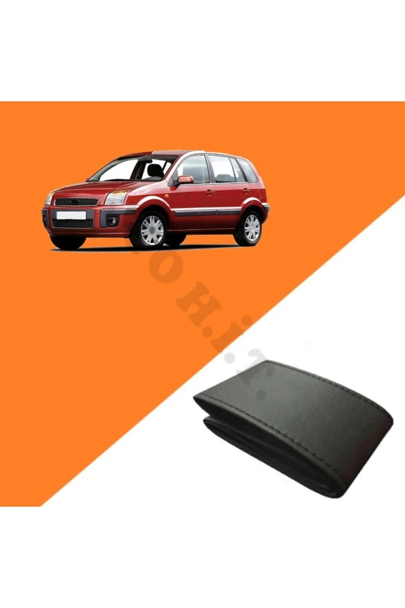 OTO H.İ.T.  FORD FUSION UYUMLU DERİ DİREKSİYON KILIFI KALİTELİ DİKMELİ SİYAH