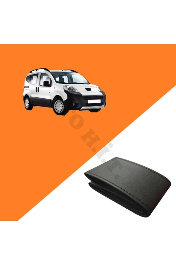 OTO H.İ.T.  CİTROEN NEMO UYUMLU DERİ DİREKSİYON KILIFI KALİTELİ DİKMELİ SİYAH ürün görseli