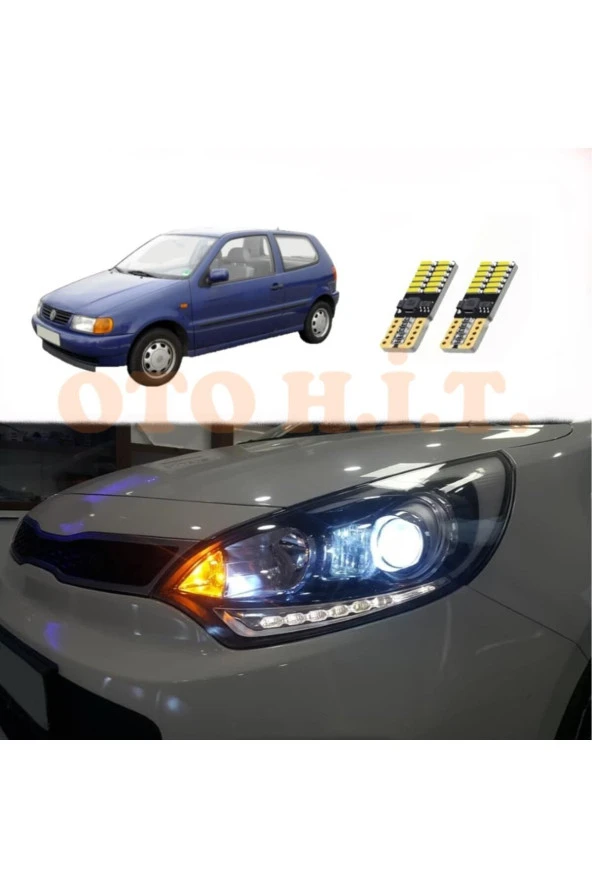 OTO H.İ.T.  Volkswagen Polo Uyumlu Park Ampulü Beyaz Led Aydınlatma Ampulü Canbus'li ürün görseli