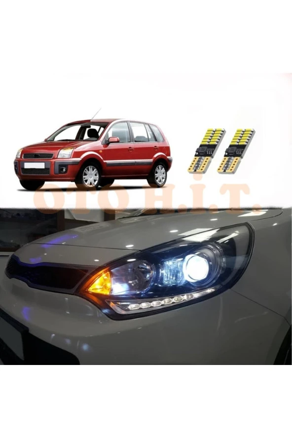 OTO H.İ.T.  Ford Fusion Uyumlu Park Ampulü Beyaz Led Aydınlatma Ampulü Canbus'li ürün görseli