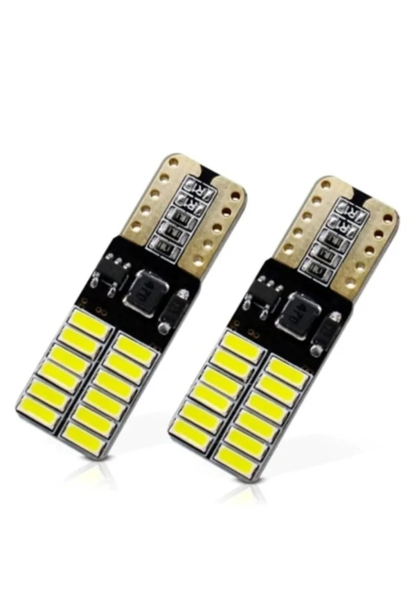 OTO H.İ.T.  Citroen C3 03-09 Uyumlu Park Ampulü Beyaz Led Aydınlatma Ampulü Canbus'li - Resim 4