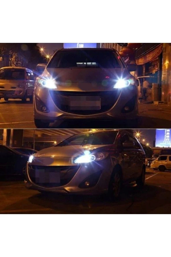 OTO H.İ.T.  Toyota Corolla 02-06uyumlu Park Ampulü Beyaz Led Aydınlatma Ampulü Canbus'li - Resim 2