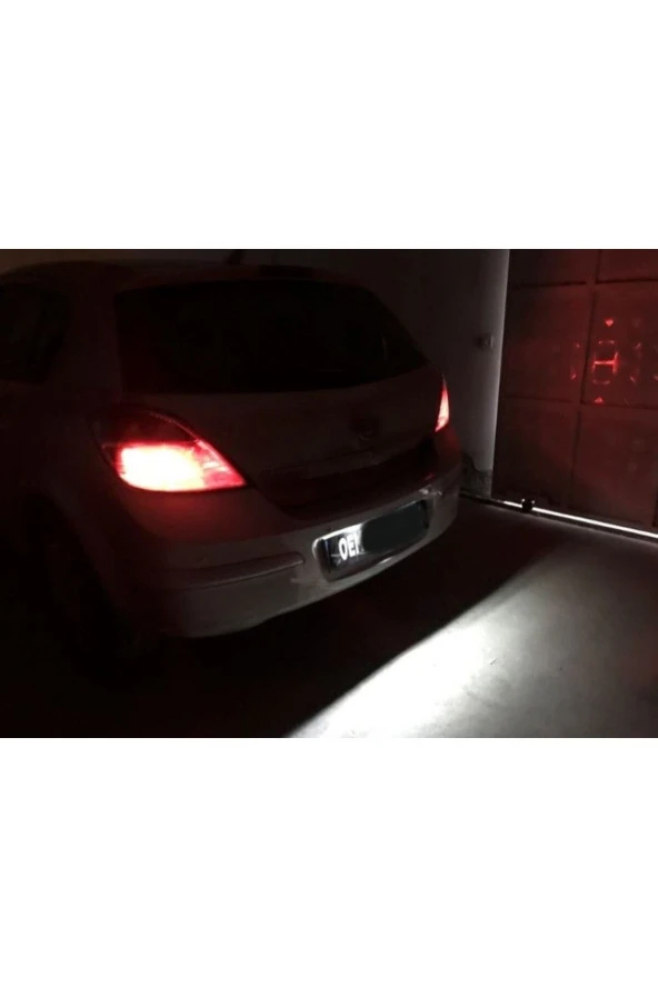 OTO H.İ.T.  Peugeot 301 Uyumlu Led Plaka Aydınlatma Ampulü Beyaz - Resim 2