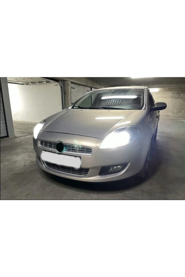 OTO H.İ.T.  Fiat Bravo Uzun Farlar Için Uyumlu Şimşek Etkili Led Xenon Beyaz Far Ampulü