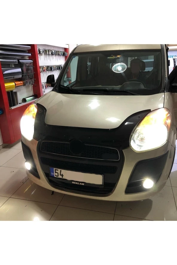 OTO H.İ.T.  Fiat Doblo D3 Kısa Farlar Için Uyumlu Şimşek Etkili Led Xenon Beyaz Far Ampulü-Uyumlu
