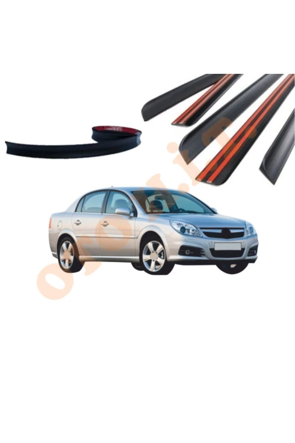 OTO H.İ.T.  OPEL VECTRA C UYUMLU BAGAJ ÜSTÜ SPOİLER MAT SİYAH ürün görseli