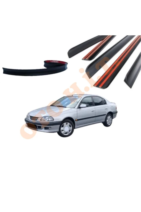 OTO H.İ.T.  TOYOTA AVENSİS 98-01 UYUMLU BAGAJ ÜSTÜ SPOİLER MAT SİYAH ürün görseli