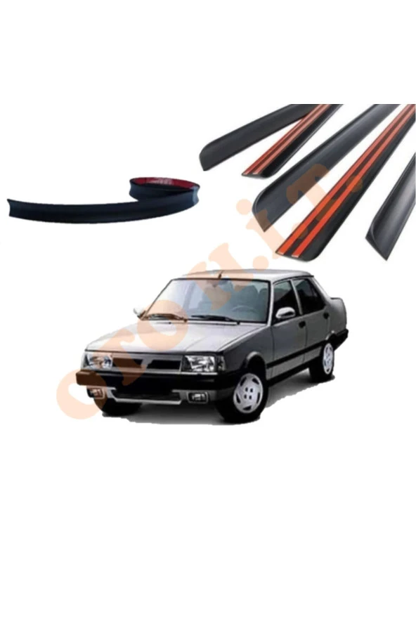 OTO H.İ.T.  FİAT TOFAŞ ŞAHİN - DOĞAN UYUMLU BAGAJ ÜSTÜ SPOİLER MAT SİYAH ürün görseli