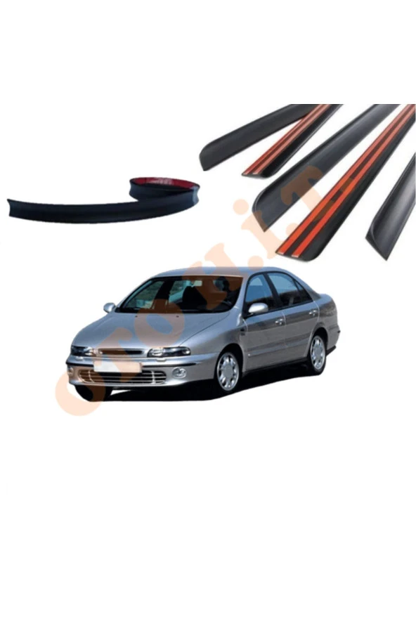 OTO H.İ.T.  FİAT MAREA UYUMLU BAGAJ ÜSTÜ SPOİLER MAT SİYAH ürün görseli