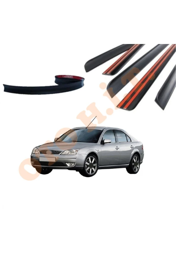 OTO H.İ.T.  FORD MONDEO 02-07 UYUMLU BAGAJ ÜSTÜ SPOİLER MAT SİYAH ürün görseli