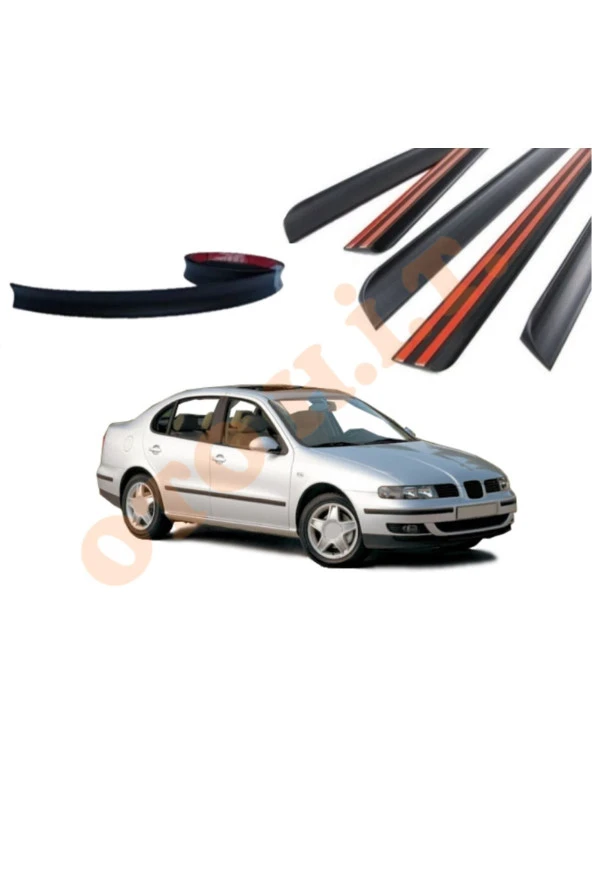 OTO H.İ.T.  SEAT TOLEDO UYUMLU BAGAJ ÜSTÜ SPOİLER MAT SİYAH