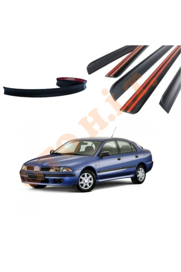 OTO H.İ.T.  MİTSUBİSHİ CARİSMA UYUMLU BAGAJ ÜSTÜ SPOİLER MAT SİYAH ürün görseli