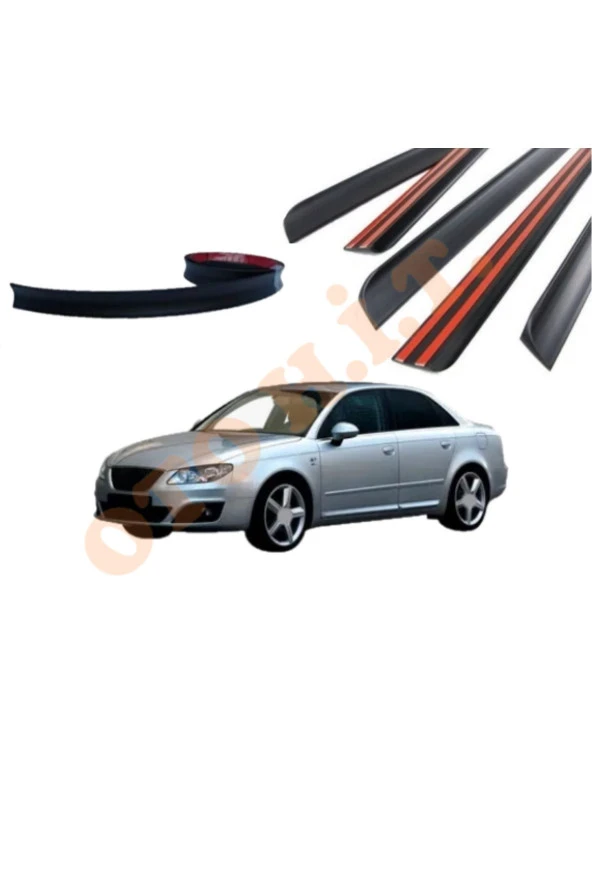 OTO H.İ.T.  SEAT EXEO UYUMLU BAGAJ ÜSTÜ SPOİLER MAT SİYAH