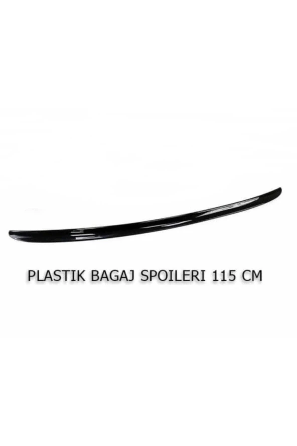 OTO H.İ.T.  Vw Passat B6 Uyumlu Bagaj Üstü Spoiler Piano Black 115 Cm