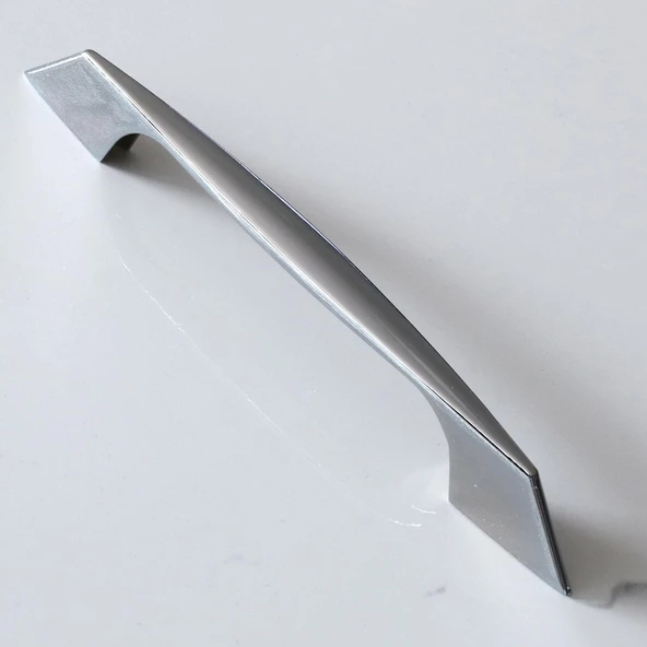Kılıç 128 Mm Krom Renk Mobilya Mutfak Dolabı Çekmece Dolap Kapak Kulpu Kulbu Metal Kulpları 128 Mm - 6