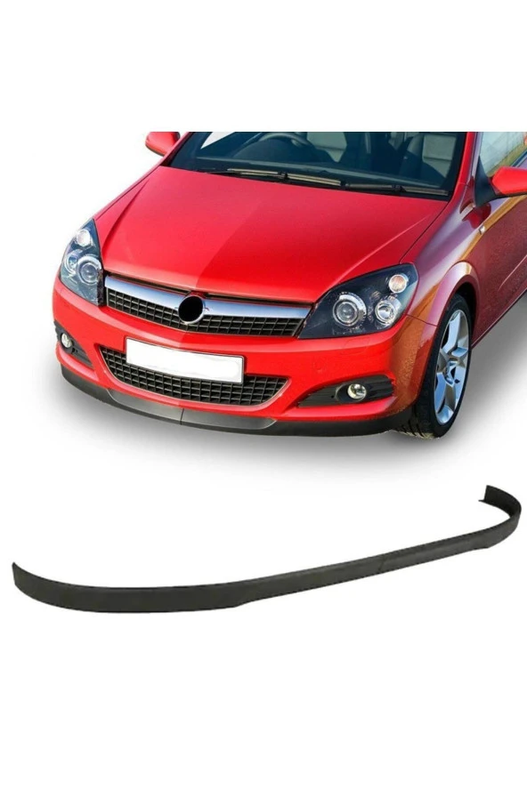 OTO H.İ.T.  Fiat Tipo Uyumlu Astra H Lip Esnek Plastik Ön Tampon Eki Siyah Spoiler