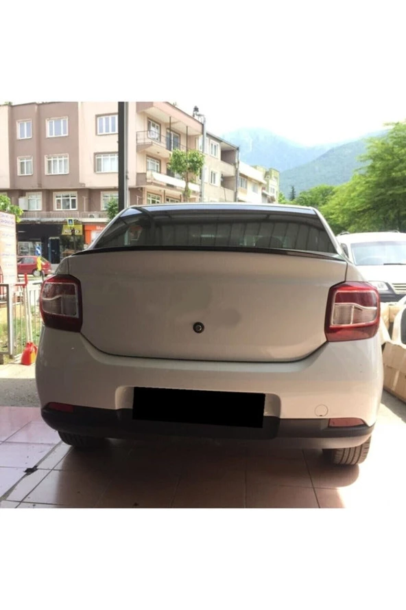 OTO H.İ.T.  Renault Symbol 2013 Ve Üzeri Uyumlu Bagaj Üstü Spoiler Piano Black