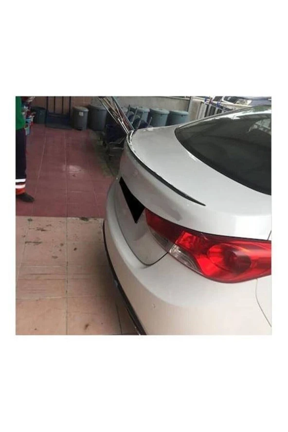 OTO H.İ.T.  Hyundai Elantra 2011-2015 Uyumlu Bagaj Üstü Spoiler Piano Black