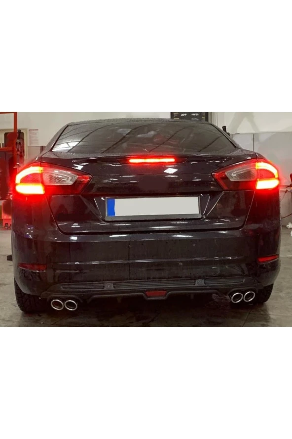 OTO H.İ.T.  FORD MONDEO UYUMLU BODY KİT DİFÜZÖR 4 ÇIKIŞ SİYAH YUVARLAK