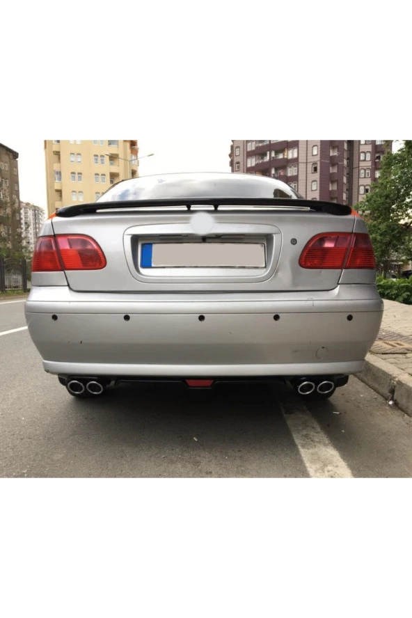 OTO H.İ.T.  FİAT ALBEA UYUMLU BODY KİT DİFÜZÖR 4 ÇIKIŞ SİYAH YUVARLAK ürün görseli