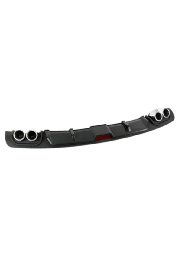 OTO H.İ.T.  SEAT İBİZA MK2 UYUMLU BODY KİT DİFÜZÖR 4 ÇIKIŞ SİYAH YUVARLAK - 4