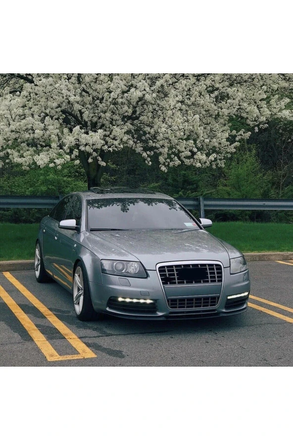 OTO H.İ.T.  AUDİ A6 06-11 UYUMLU ÖN TAMPON EKİ CUPRA LİP MAT SİYAH BODY KİT ürün görseli