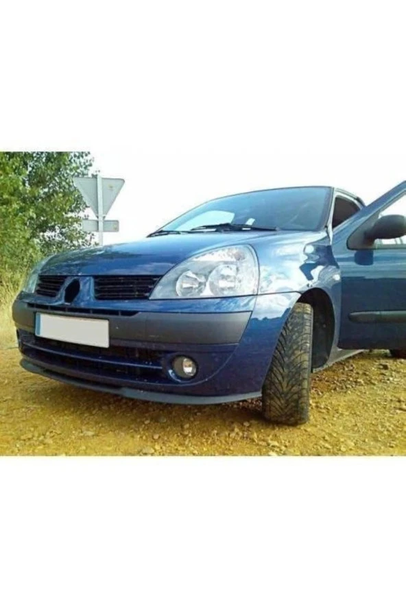 OTO H.İ.T.  RENAULT CLİO 2 MAKYAJLI UYUMLU ÖN TAMPON EKİ CUPRA LİP MAT SİYAH BODY KİT