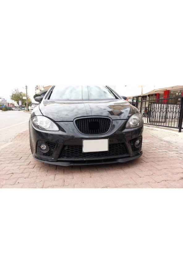 OTO H.İ.T.  SEAT LEON MK2 UYUMLU ÖN TAMPON EKİ CUPRA LİP MAT SİYAH BODY KİT ürün görseli