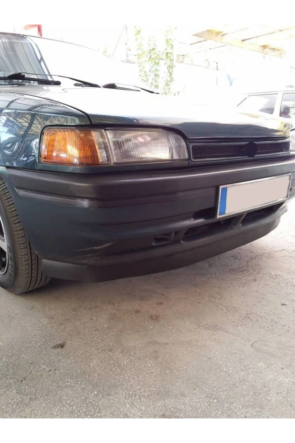OTO H.İ.T.  MAZDA 323 UYUMLU BODY KİT ÖN TAMPON EKİ KIRILMAZ YUMUŞAK LİP MAT SİYAH