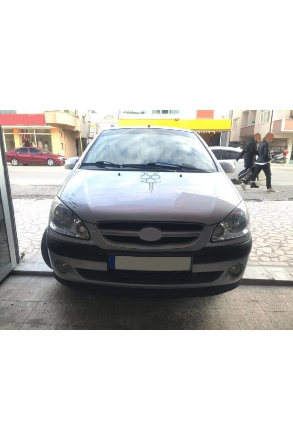 OTO H.İ.T.  HYUNDAİ GETZ MAKYAJLI UYUMLU BODY KİT ÖN TAMPON EKİ KIRILMAZ YUMUŞAK LİP MAT SİYAH