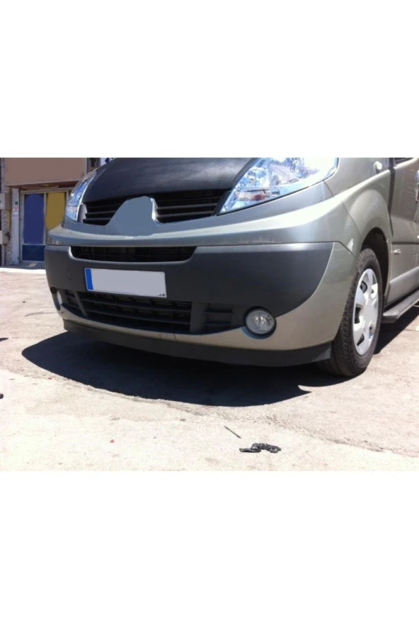 OTO H.İ.T.  RENAULT TRAFİC UYUMLU BODY KİT ÖN TAMPON EKİ KIRILMAZ YUMUŞAK LİP MAT SİYAH ürün görseli