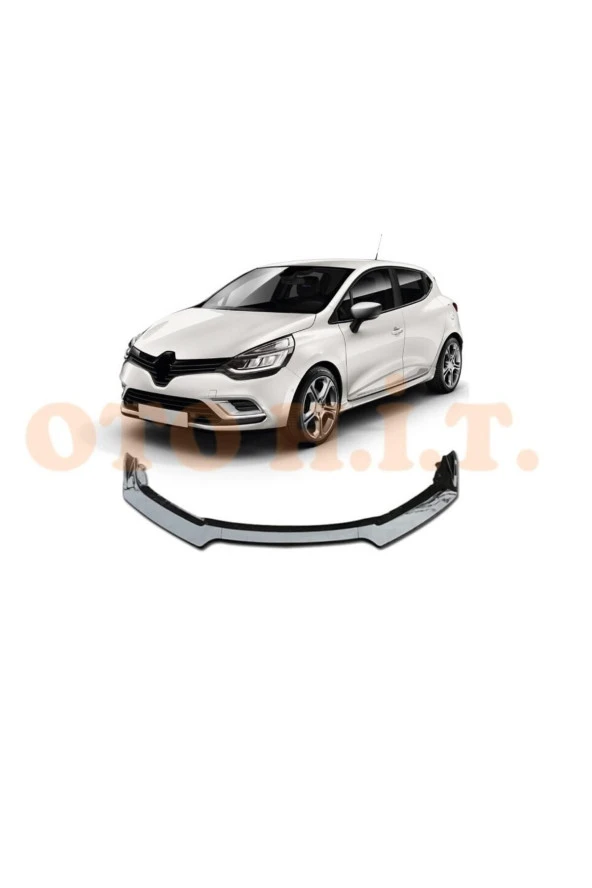 OTO H.İ.T.  Renault Clio 4 Uyumlu Ön Tampon Eki Bodykit Karlık Lip