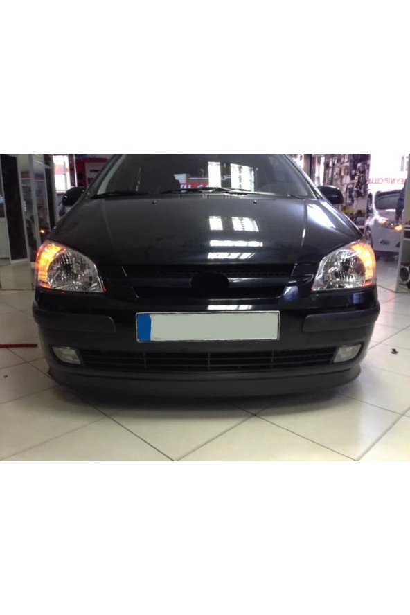 OTO H.İ.T.  HYUNDAİ GETZ MAKYAJSIZ UYUMLU BODY KİT ÖN TAMPON EKİ KIRILMAZ YUMUŞAK LİP MAT SİYAH ürün görseli