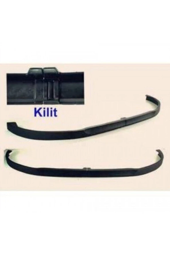 OTO H.İ.T.  Hyundai Accent Admire Uyumlu Astra H Lip 2 Parça Ön Tampon Eki 1. Sınıf Kaliteli - Resim 2