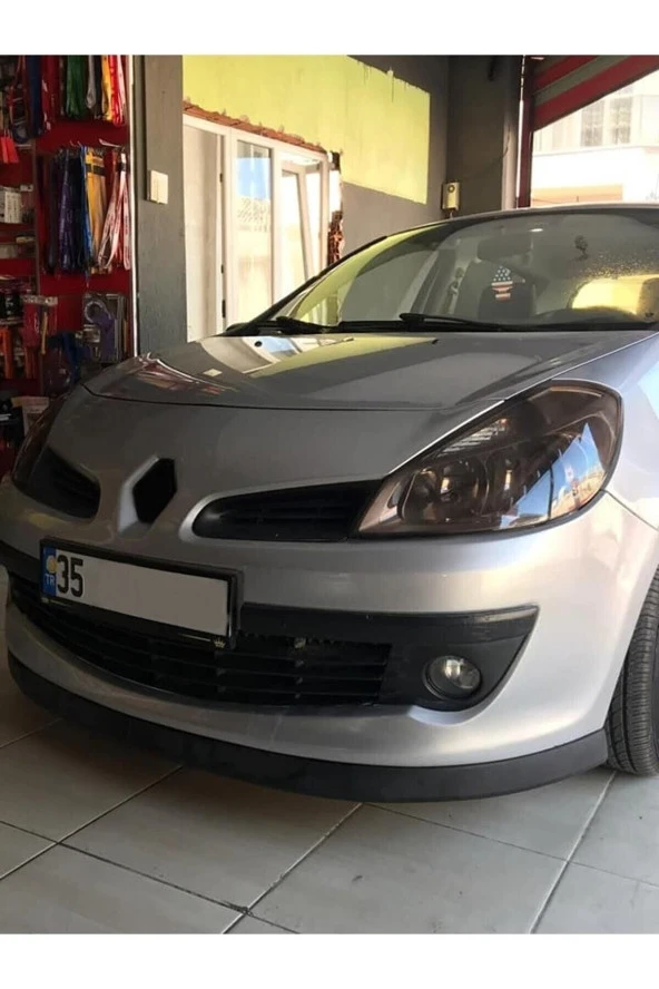 OTO H.İ.T.  Renault Clio 3 Uyumlu Astra H Lip 2 Parça Ön Tampon Eki 1. Sınıf