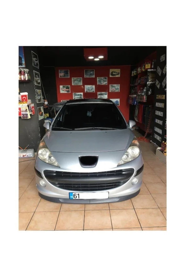 OTO H.İ.T.  Peugeot 207 Uyumlu Astra H Lip 2 Parça Ön Tampon Eki 1. Sınıf