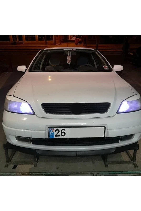 OTO H.İ.T.  Opel Astra G Kasa Uyumlu Astra H Lip 2 Parça Ön Tampon Eki 1. Sınıf Kaliteli