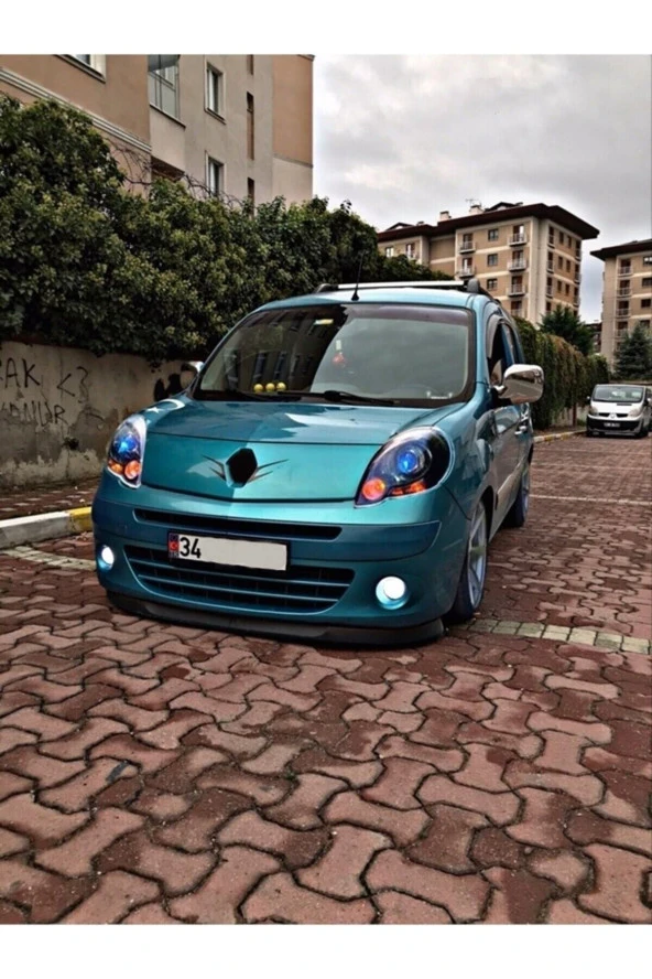 OTO H.İ.T.  Renault Kango Yeni Kasa Uyumlu Astra H Lip 2 Parça Ön Tampon Eki 1. Sınıf Kaliteli