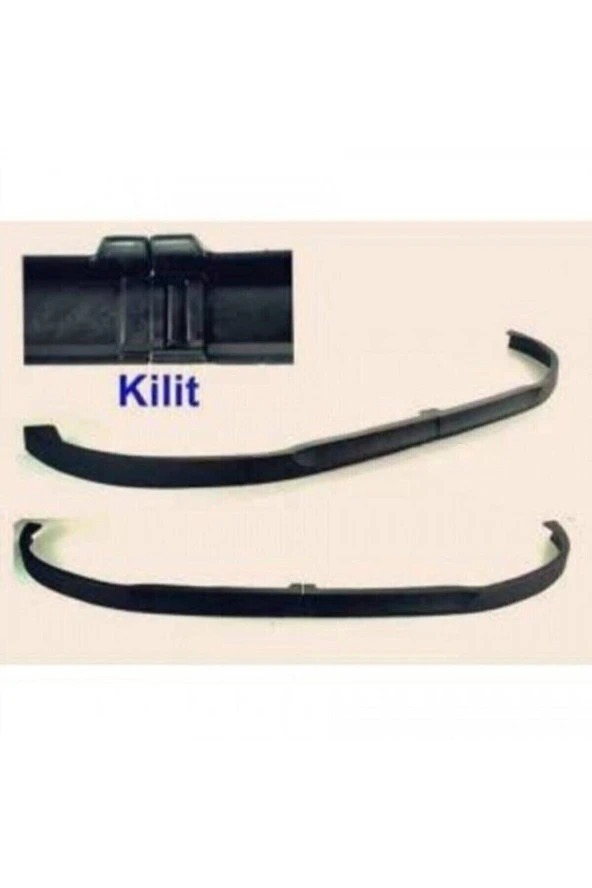 OTO H.İ.T.  Seat Ibiza Mk2 Uyumlu Astra H Lip 2 Parça Ön Tampon Eki 1. Sınıf Kaliteli - Resim 2