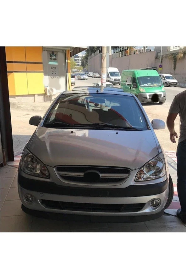 OTO H.İ.T.  Hyundai Getz Uyumlu Astra H Lip 2 Parça Ön Tampon Eki 1. Sınıf Kaliteli