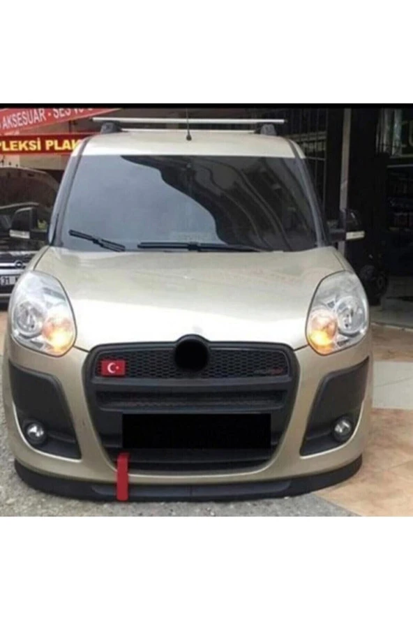 OTO H.İ.T.  Fiat Doblo 3 Uyumlu Astra H Lip 2 Parça Ön Tampon Eki 1. Sınıf Kaliteli