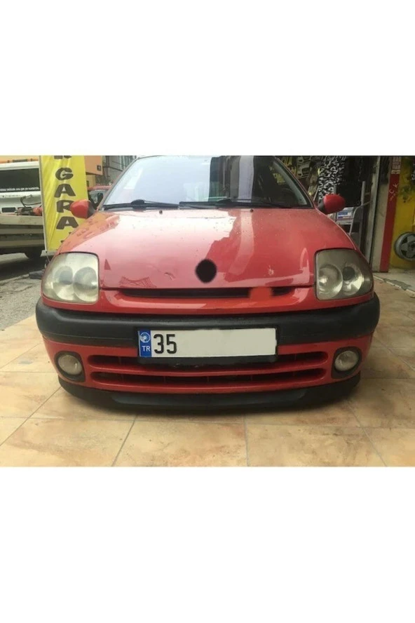 OTO H.İ.T.  Renault Clio Uyumlu Astra H Lip 2 Parça Ön Tampon Eki 1. Sınıf Kaliteli