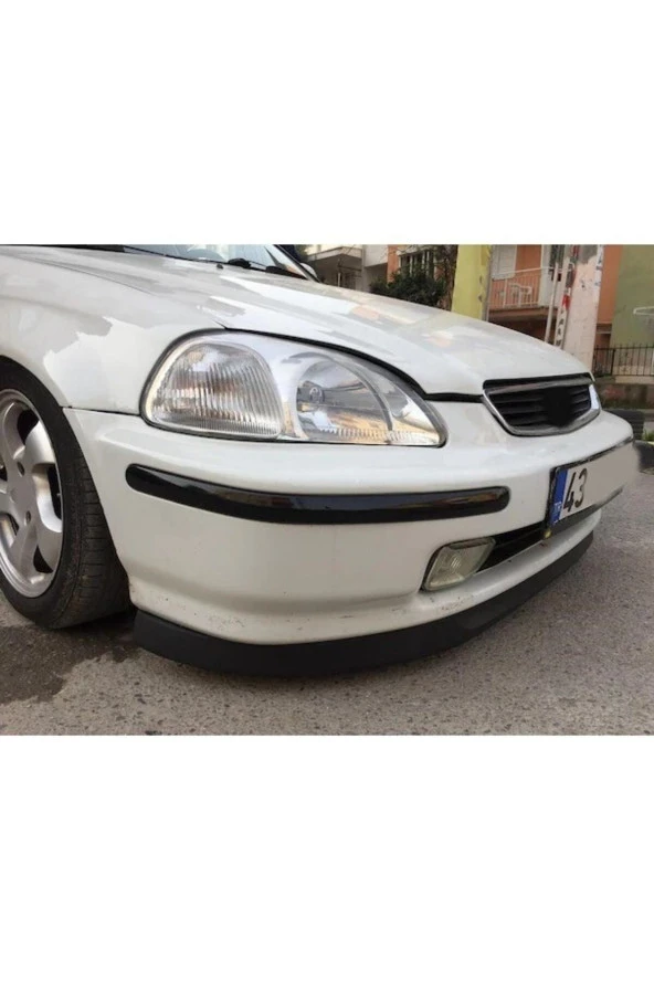 OTO H.İ.T.  Honda Civic Ies Uyumlu Astra H Lip 2 Parça Ön Tampon Eki 1. Sınıf Kaliteli