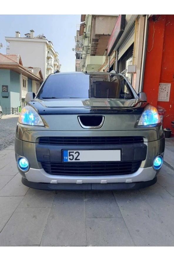 OTO H.İ.T.  Citroen Berlingo 2008-2015 Uyumlu Astra H Lip 2 Parça Ön Tampon Eki