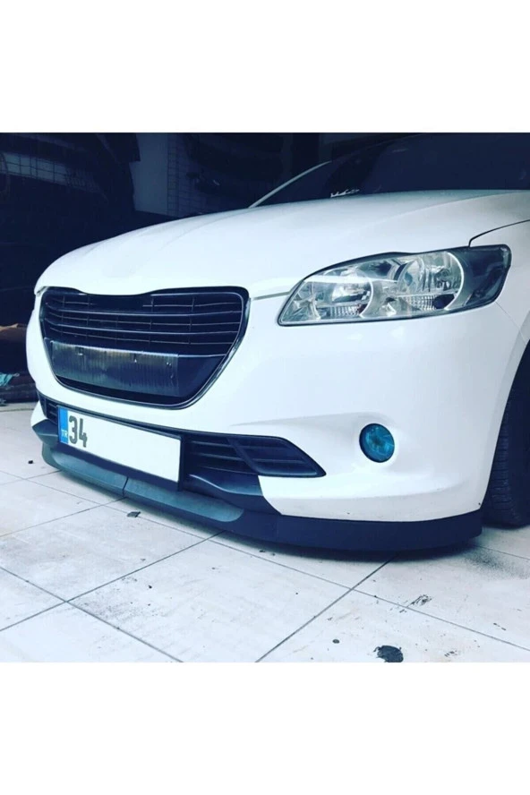 OTO H.İ.T.  Peugeot 301 Uyumlu Astra H Lip 2 Parça Ön Tampon Eki 1. Sınıf Kaliteli ürün görseli
