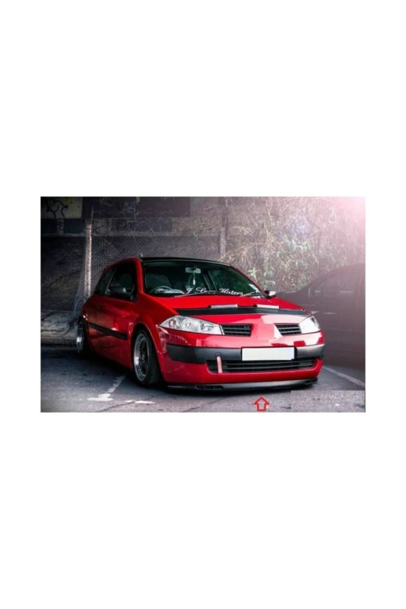OTO H.İ.T.  Renault Megane 2 Uyumlu Laguna Lip Ön Tampon Eki 2 Parça